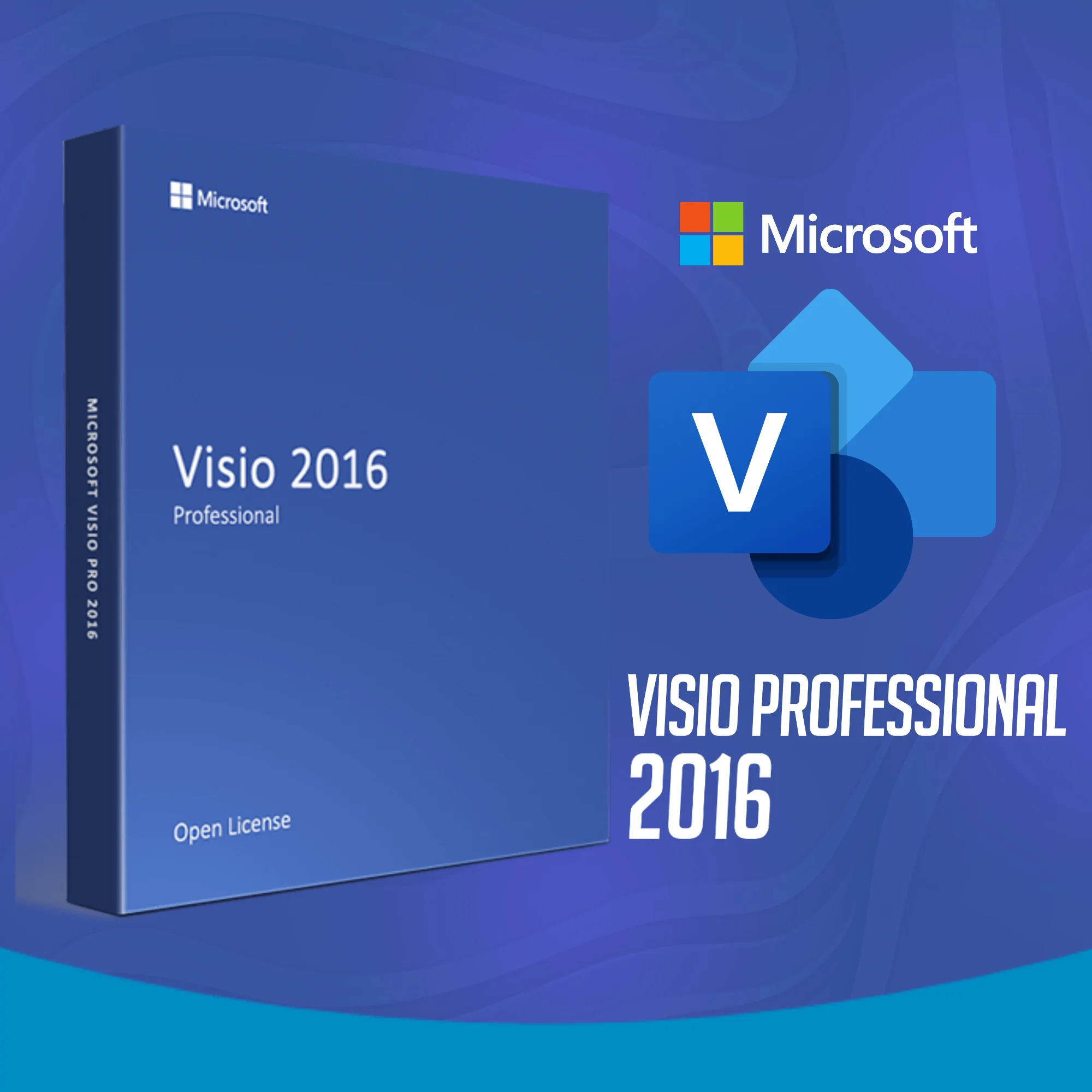 Visio 2016 Professional - 32/64 BITS - Licença Vitalícia + Nota Fiscal e Garantia - Imagem 2